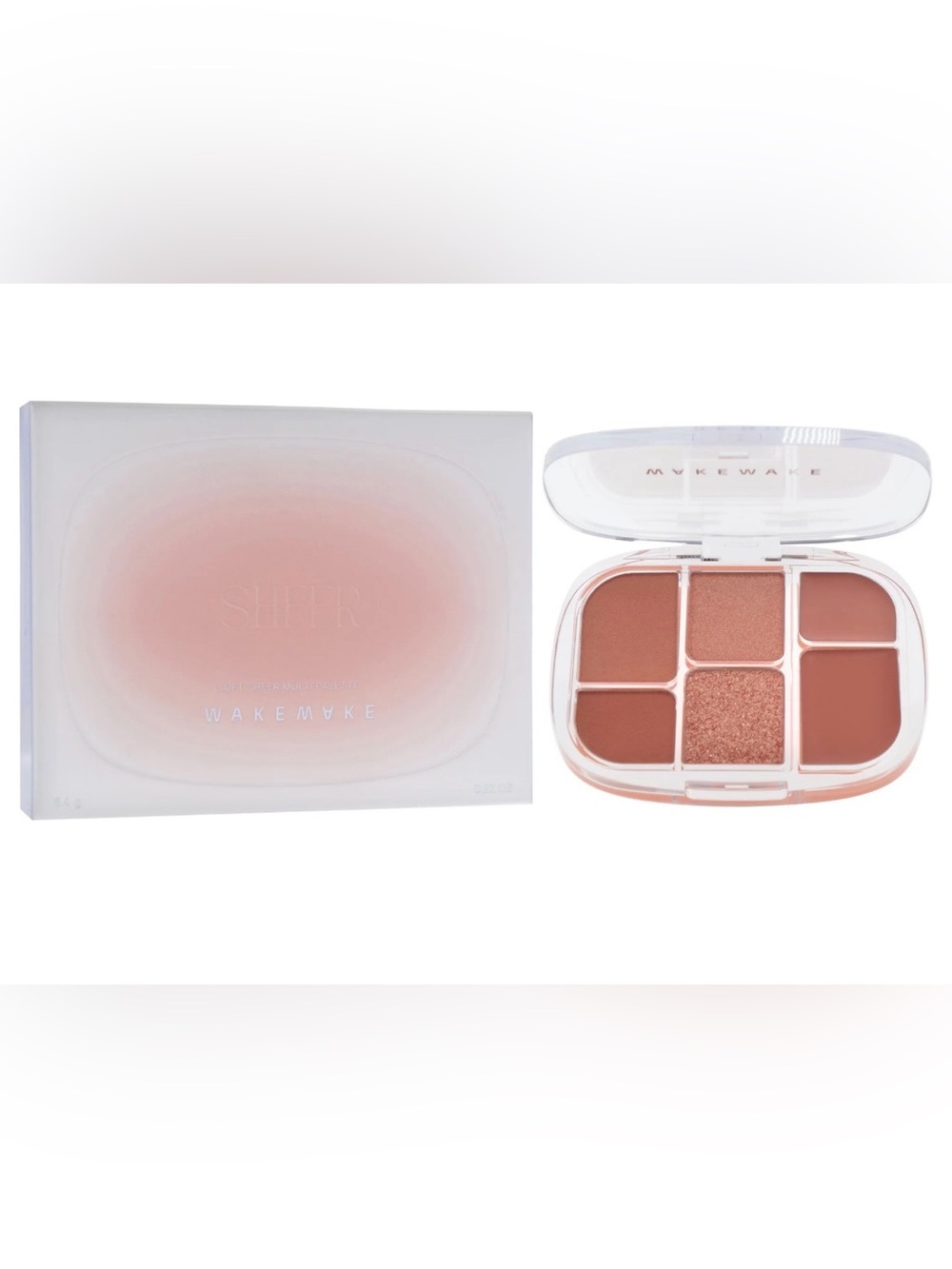 MSRP $28 Sheer Soft Multi Palette - Peachy Pink Eyeshadow Quartet